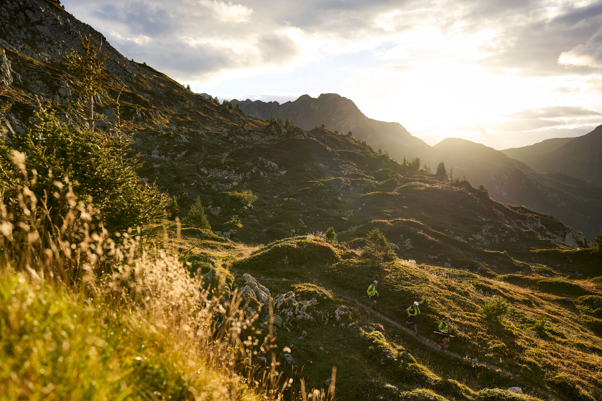 coureurs dans le beaufortain à ultra spirit